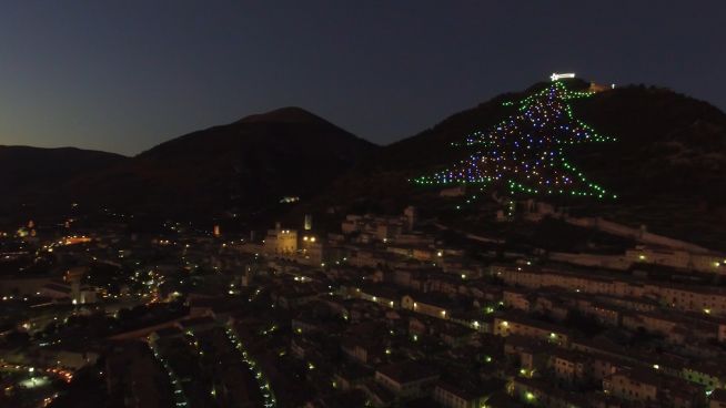 Das ist der wohl größte Weihnachtsbaum der Welt