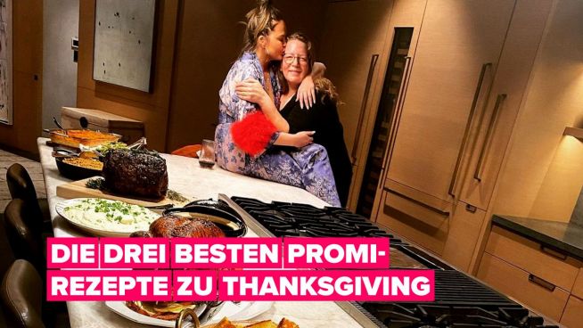 Drei Promirezepte aus Hollywood zu Thanksgiving